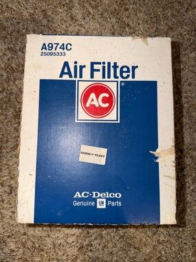 AC DELCO AIR FILTER A974C
